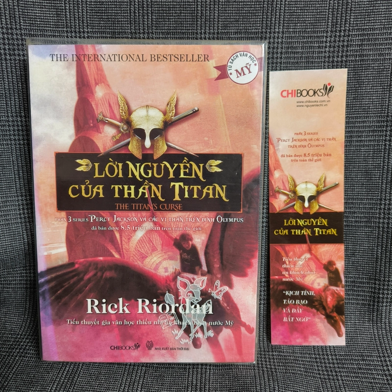 Percy Jackson Phần 3 - Lời nguyền của Thần Titan (Rick Riordan) - Chất lượng tốt 354220
