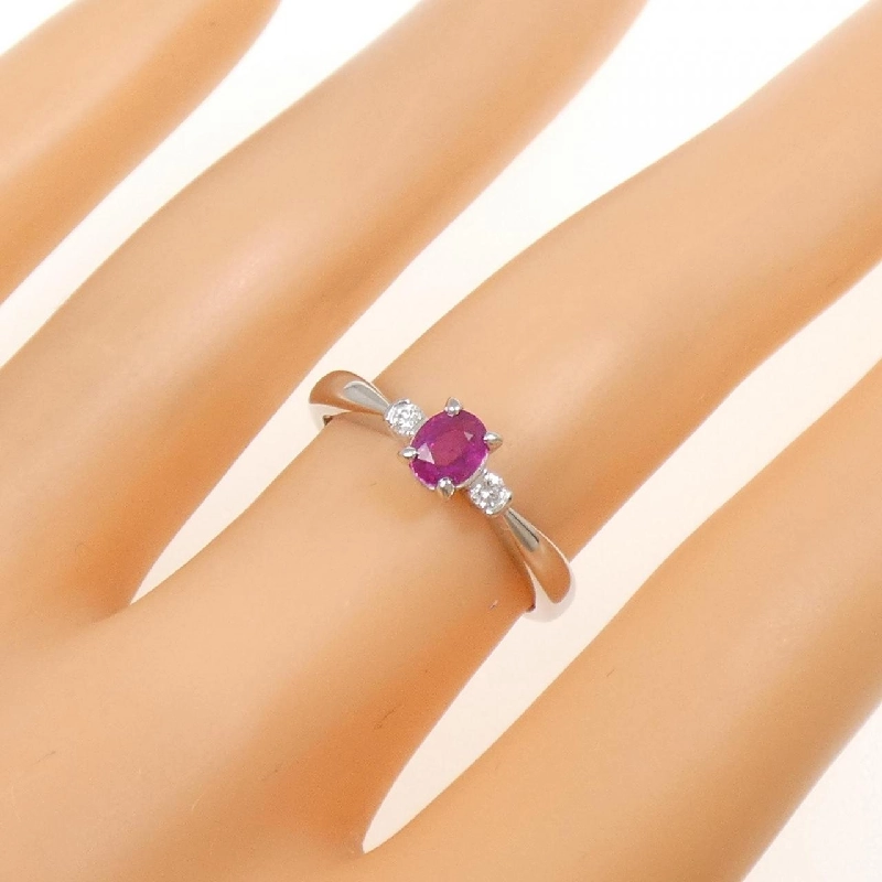 Nhẫn Ruby PT900 0.39CT - Hàng hiệu Chính hãng 853280