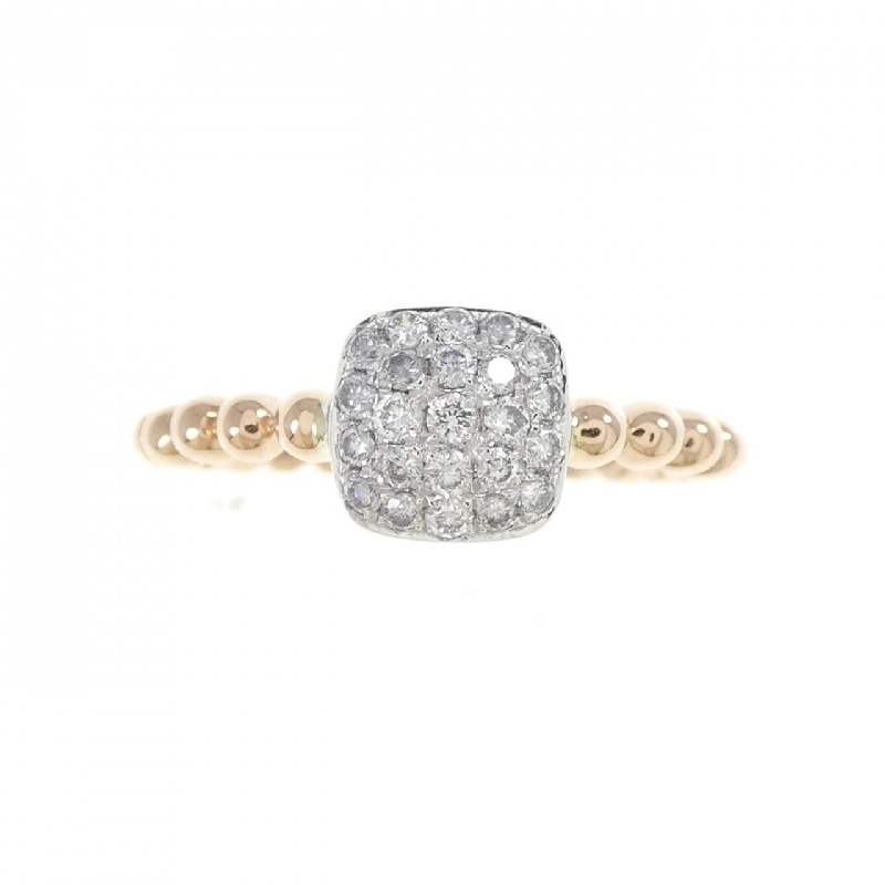 Nhẫn kim cương Pavé K18PG/K18WG 0.24CT - Hàng hiệu Chính hãng 854355