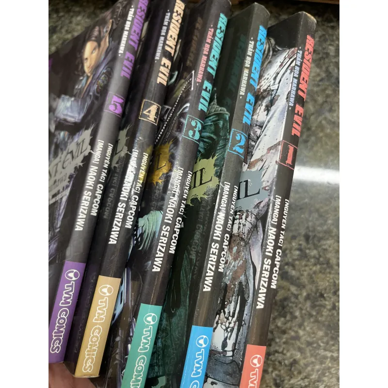 Resident evil thảm hoạ marhawa Tập 1-5 796578