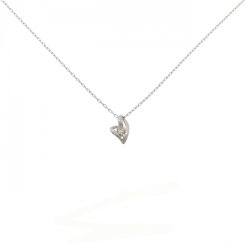 Dây chuyền kim cương hình trái tim PT900/PT850 0.10CT - Hàng hiệu Chính hãng 862301