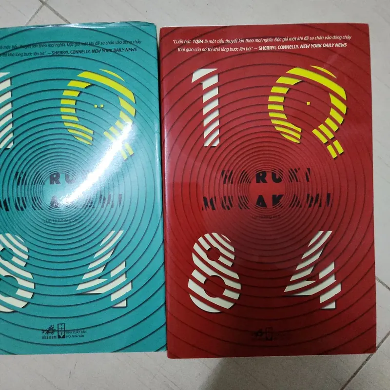 Combo 3 quyển 1Q84 của Murakami mới 90% 716791