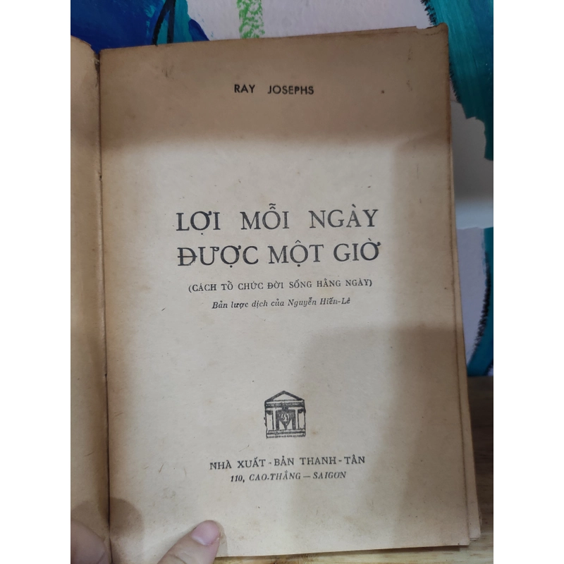 Lợi mỗi ngày được một giờ 298359