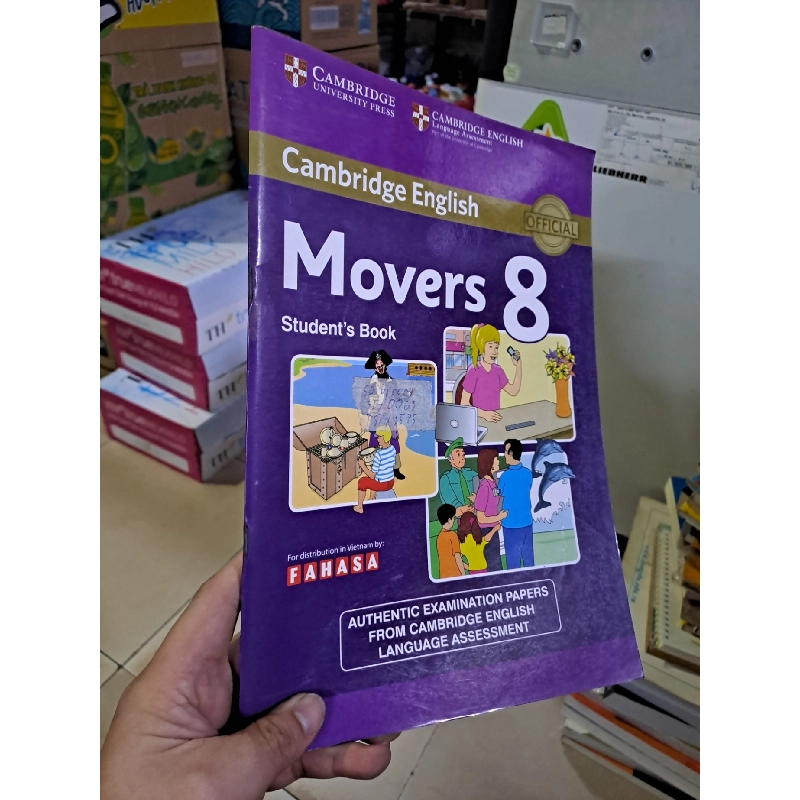 Movers 8 Cambridge English mới 90% chưa viết HCM0808 HỌC NGOẠI NGỮ 919355