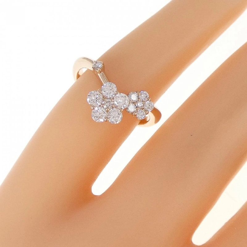 Nhẫn hồng ngọc hoa K18PG - 0.39CT - Hàng hiệu Authentic 856268