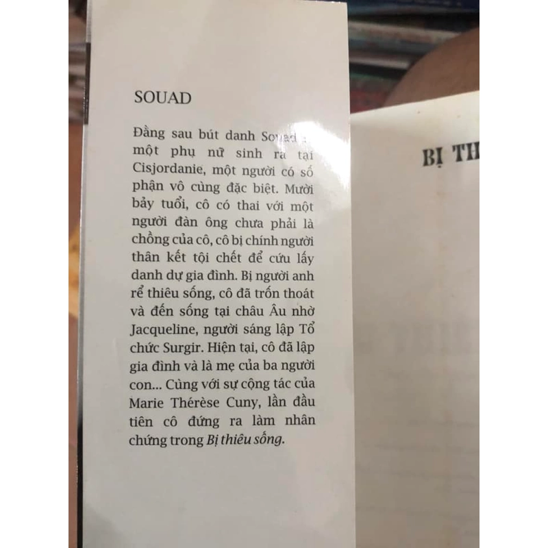 Sách Bị thiêu sống - Hồi ký rúng động thế giới về tội ác với phụ nữ 307069