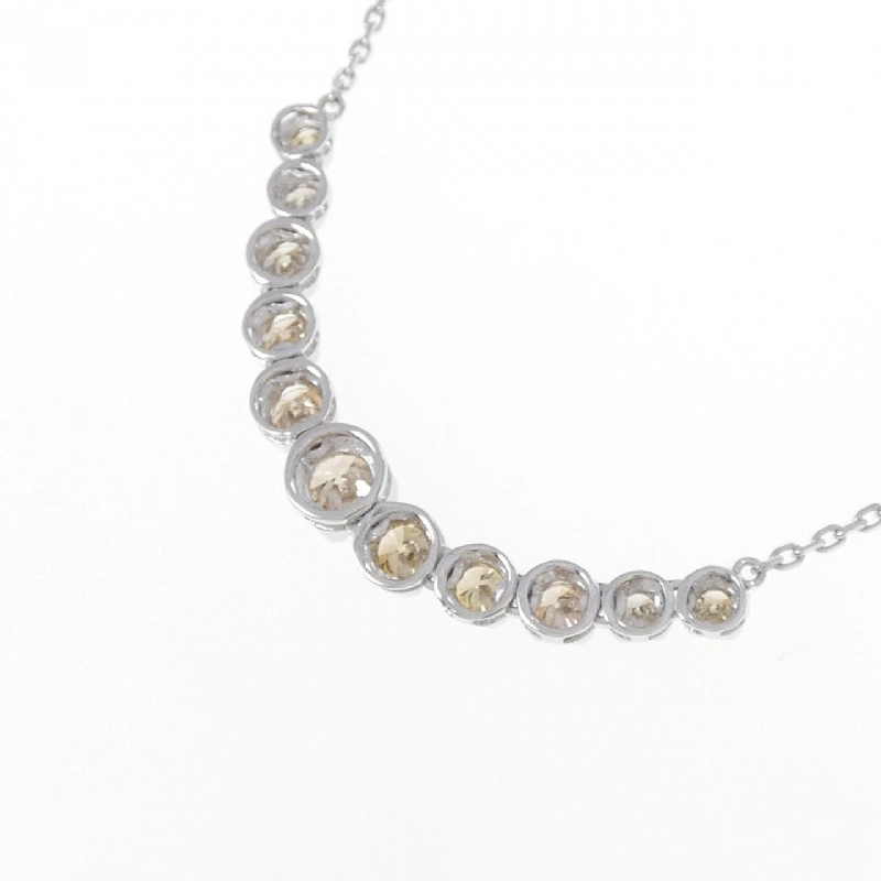 K18WG Dây chuyền kim cương - Hàng hiệu Authentic 857355