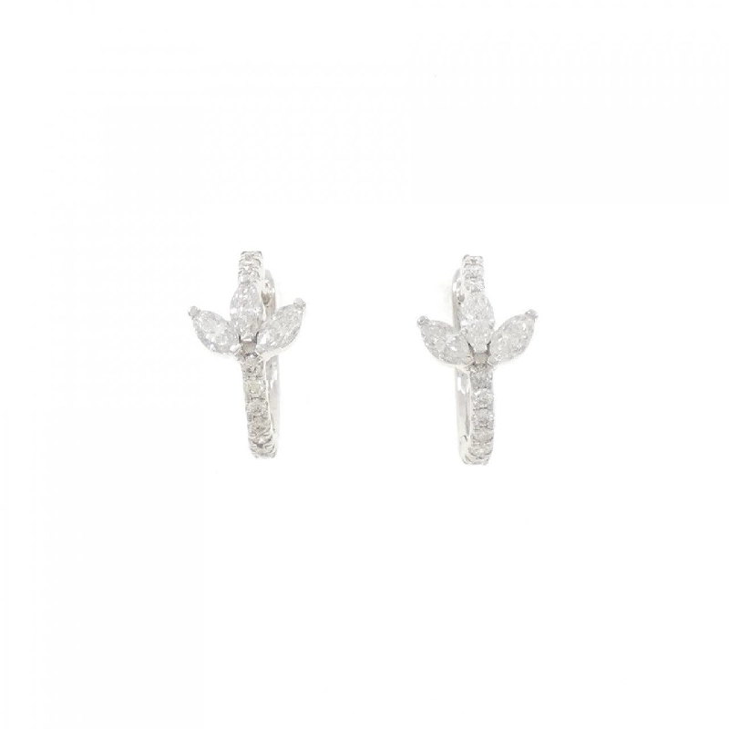 K18WG Bông tai kim cương 0.58CT - Hàng hiệu Chính hãng 871954