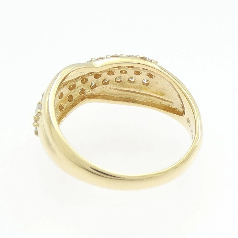 Nhẫn kim cương Pavé K18YG 0.33CT 667160