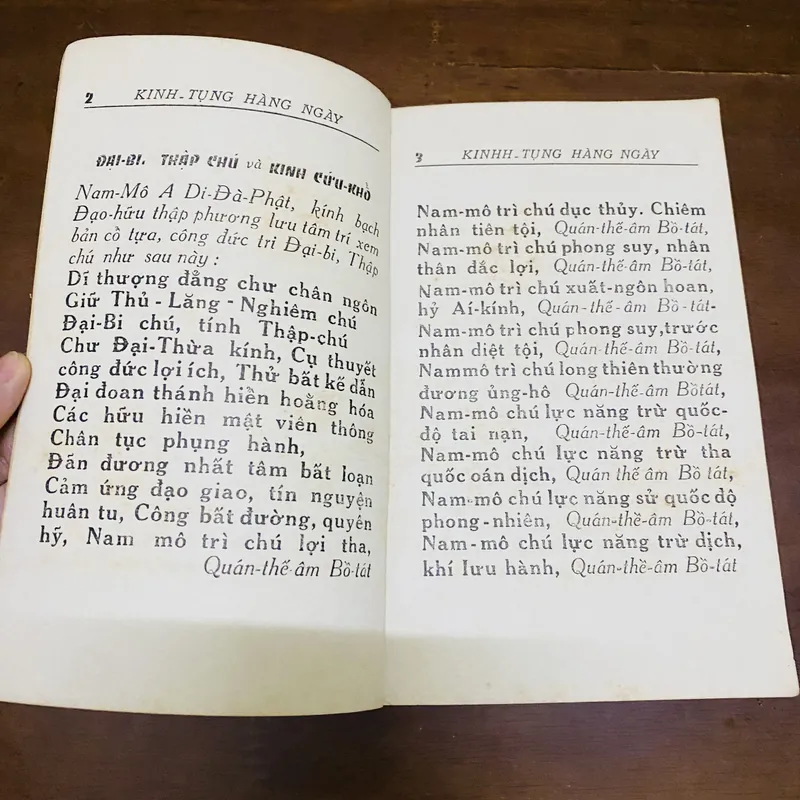 Kinh cứu khổ đại bi thập chú  719703