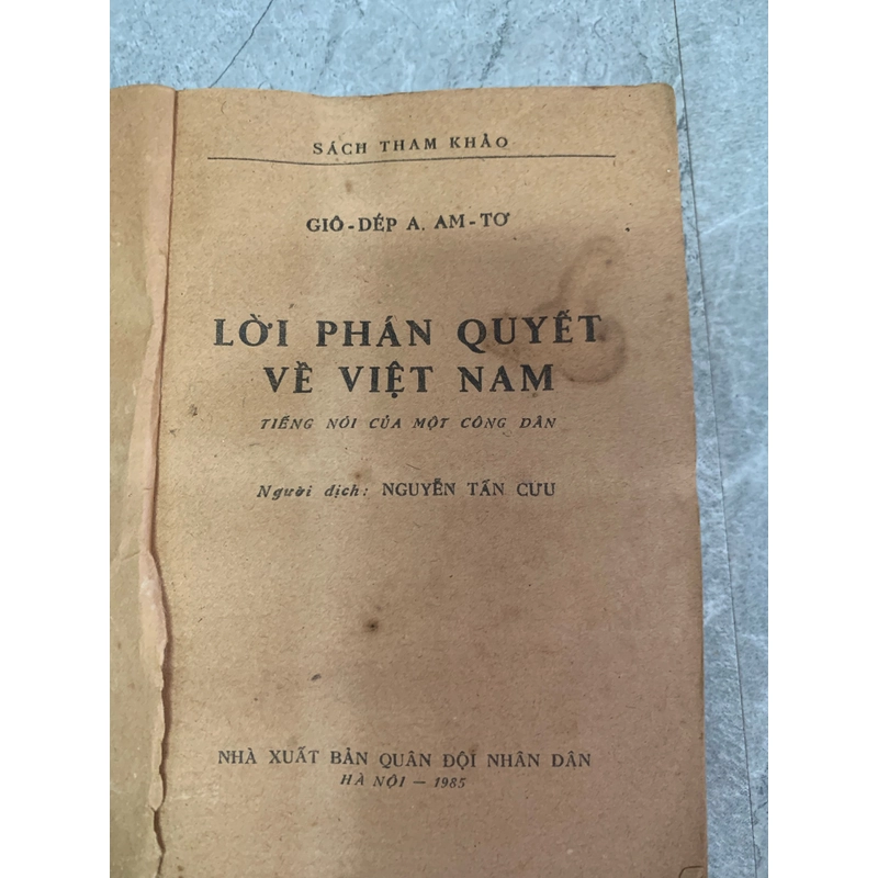 Lời phán quyết về Việt Nam 276395