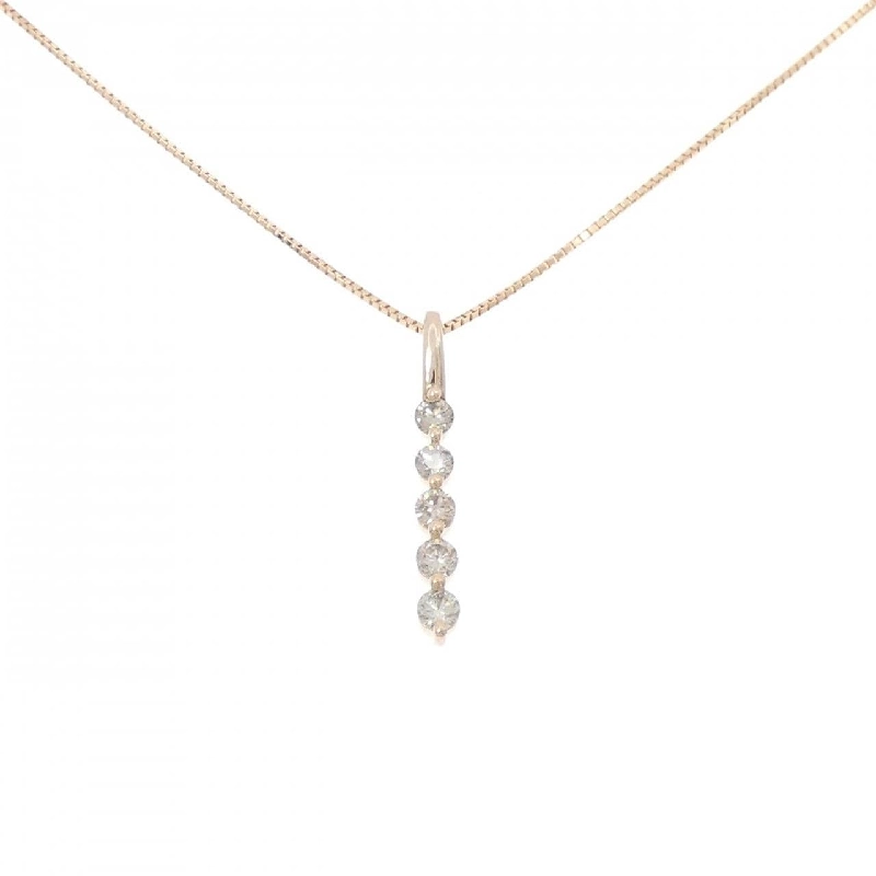 K18PG Dây chuyền kim cương 0.30CT - Hàng hiệu Chính hãng 862232