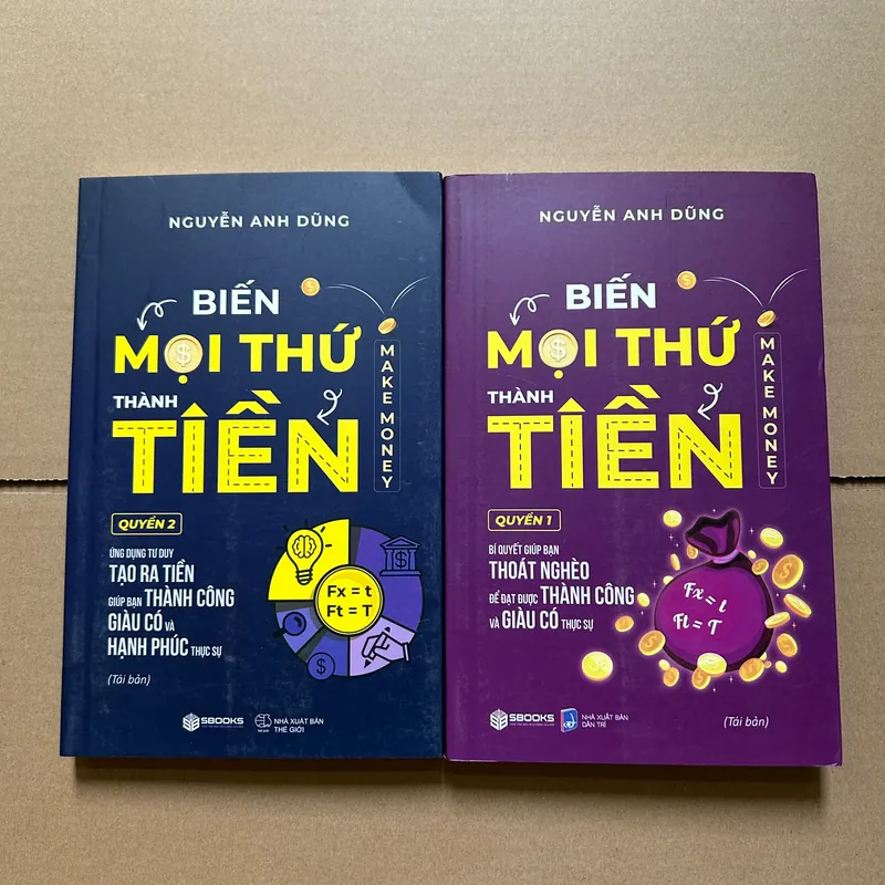 Biến mọi thứ thành tiền (bộ 2 quyển) 708264
