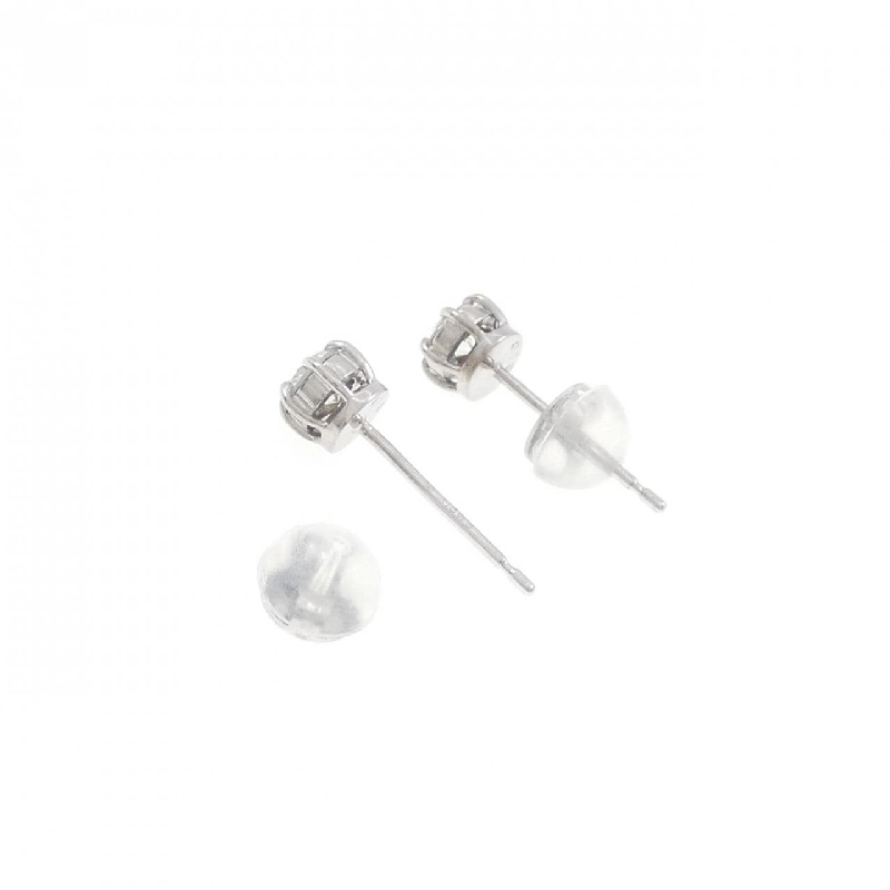 K18WG Solitaire Bông tai Kim cương 0.32CT - Hàng hiệu Chính hãng 864950