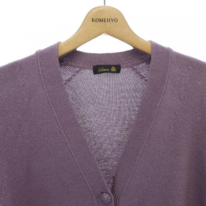 ドゥロワー DRAWER 6515-299-0474 Áo khoác cardigan 628018