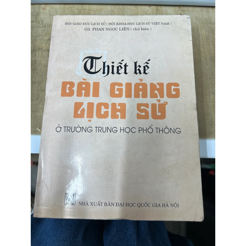 Thiết kế bài giảng lịch sử ở trường Trung học phổ thông 307392