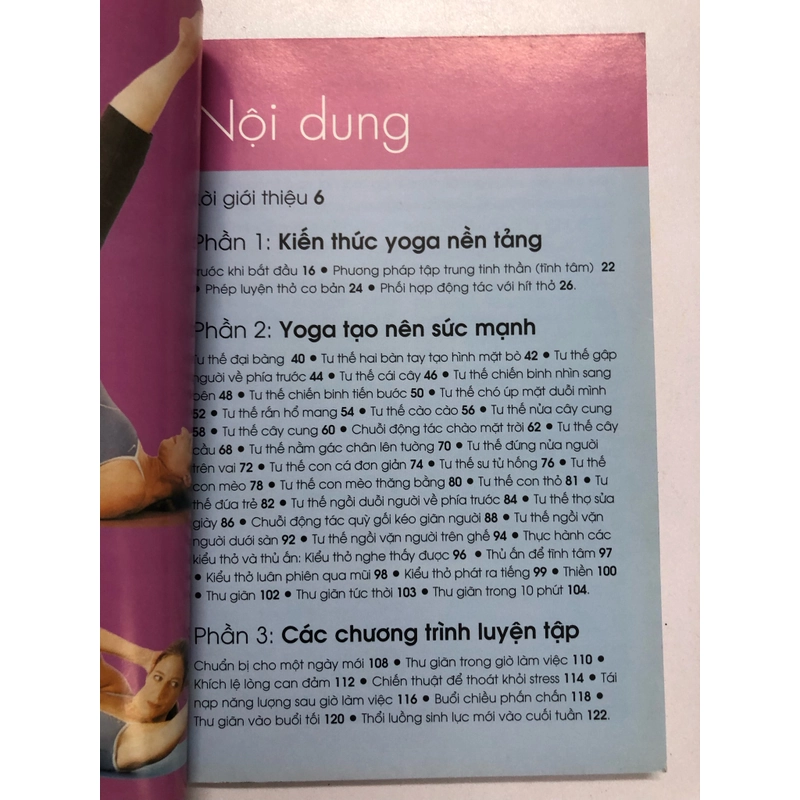 YOGA GIẢM STRESS ( SÁCH IN MÀU) 219417