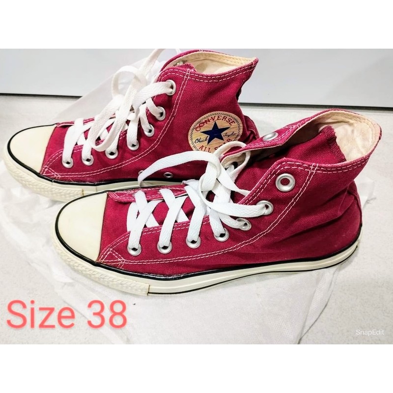 Giày Converse Nữ Màu Đỏ 146436