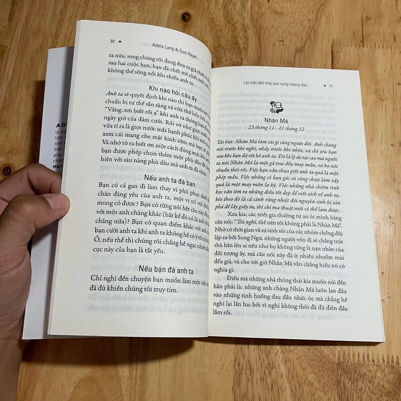 II Tựa sách: Lật Mặt Đàn Ông Qua Cung Hoàng Đạo - ADÈLE LANG & SUSI RAJAH - 2015 479317