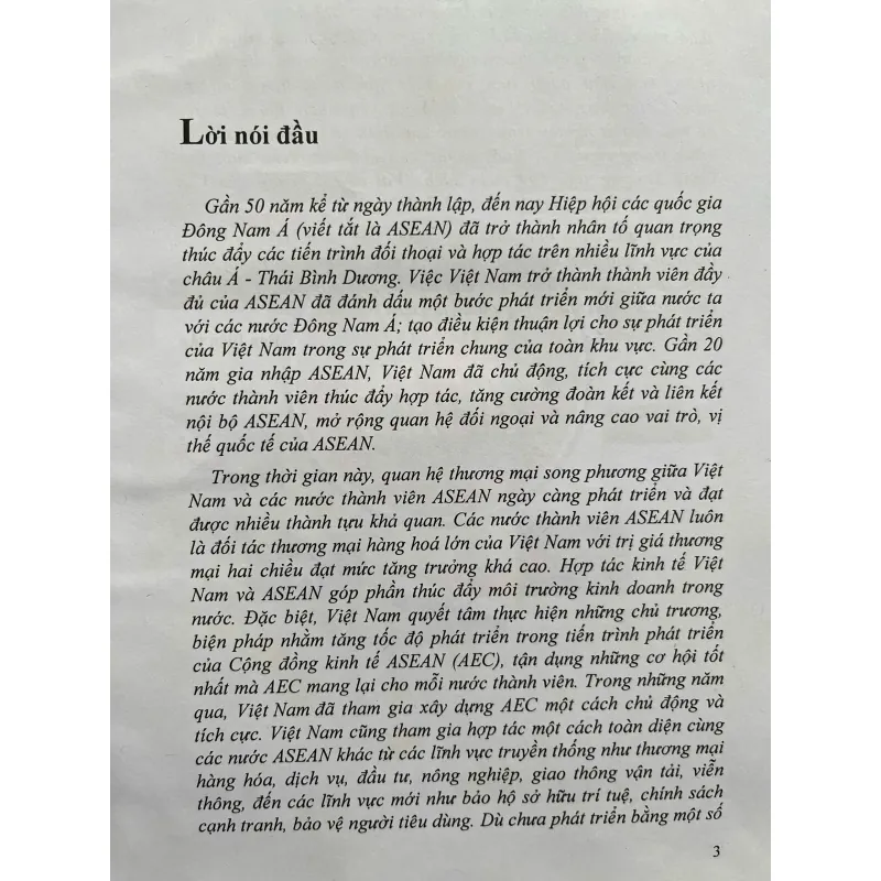 VAI TRÒ VÀ VỊ THẾ CỦA VIỆT NAM TRONG CỘNG ĐỒNG KINH TẾ ASEAN(Đông Nam Á) 702230