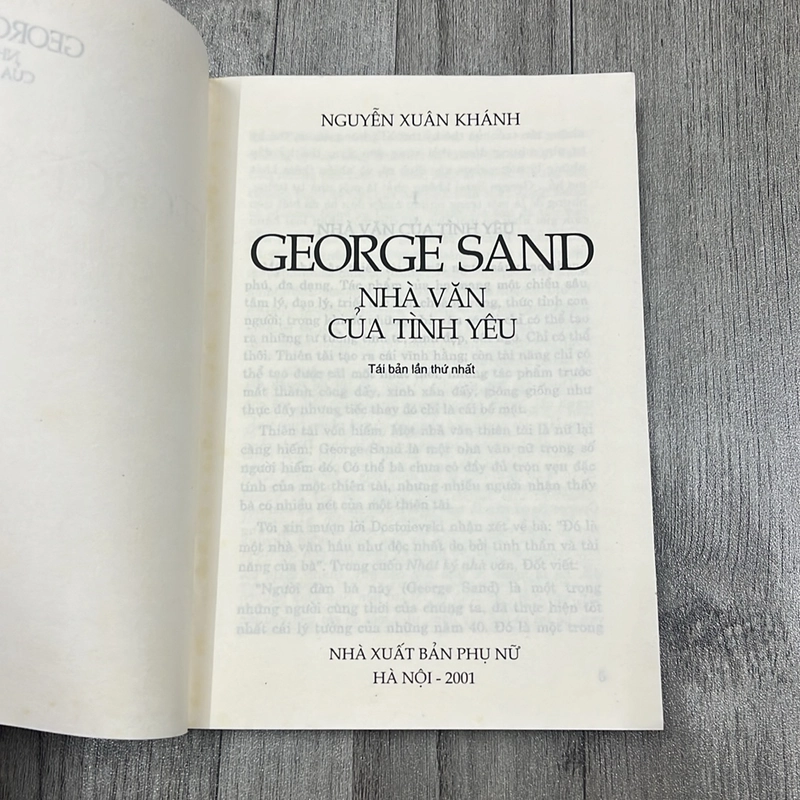 George sand nhà văn của tình yêu. 2a1 521735