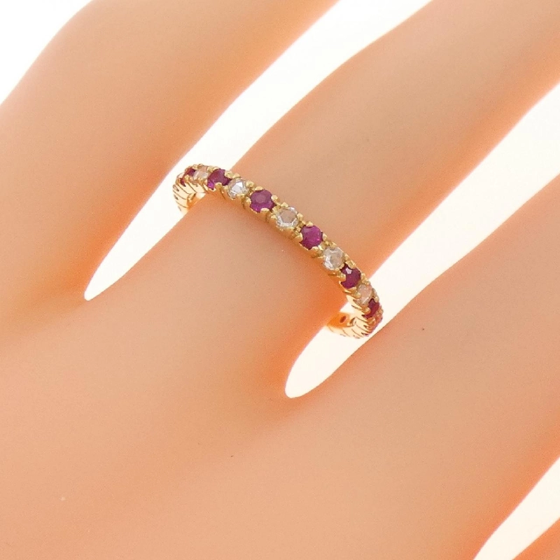 Nhẫn Ruby K18YG 0.28CT - Hàng hiệu Chính hãng 850189