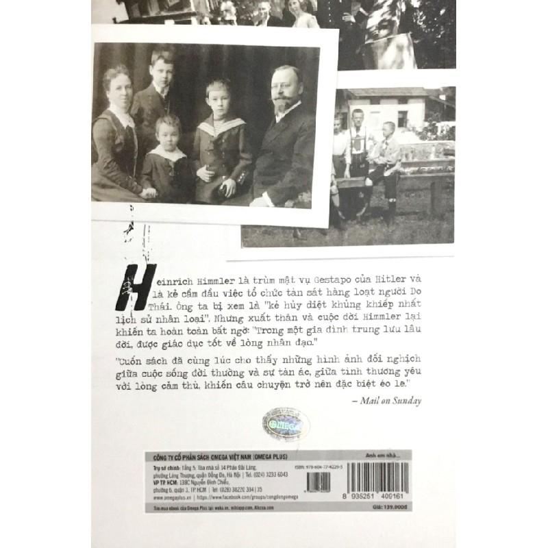 Anh Em Nhà Himmler - Chân Dung Nhân Vật Quyền Lực Thứ Hai Của Đức Quốc Xã - Katrin Himmler 183875