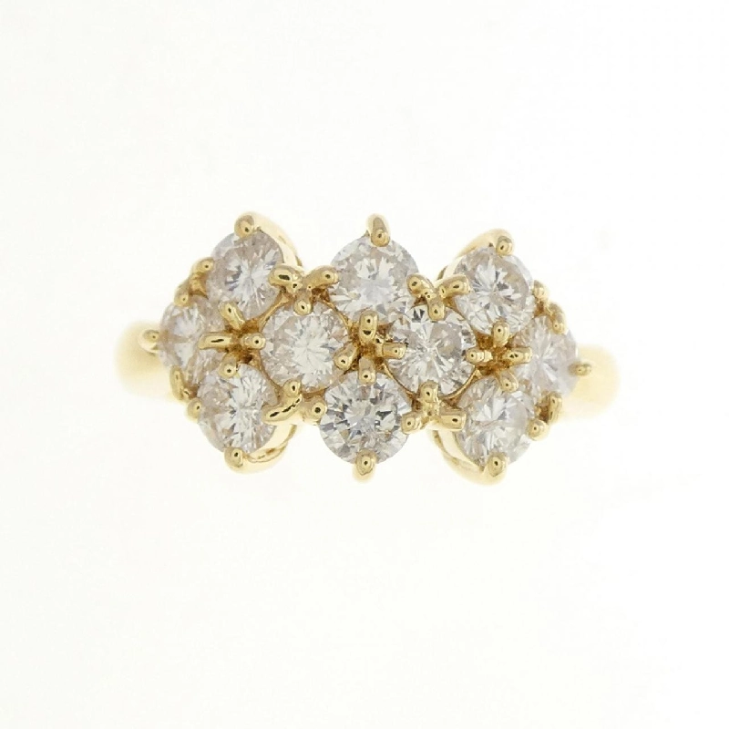 Nhẫn kim cương K18YG 1.10CT - Hàng hiệu Chính hãng 855517