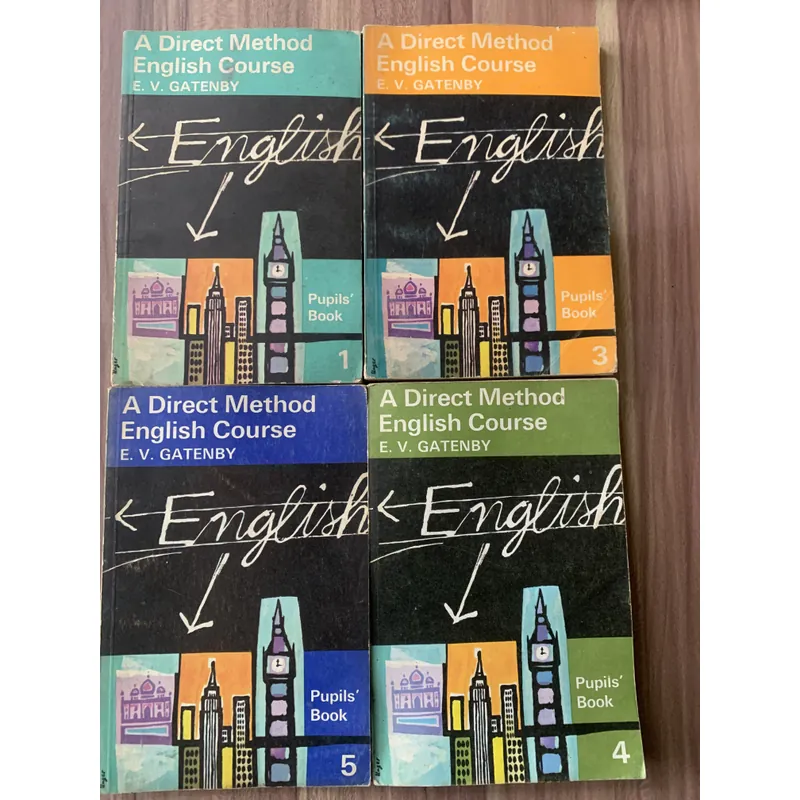 Sách học tiếng Anh: English Pupils book 1-3-4-5 621095