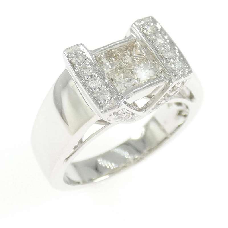 Nhẫn kim cương K18WG 0.70CT 665642