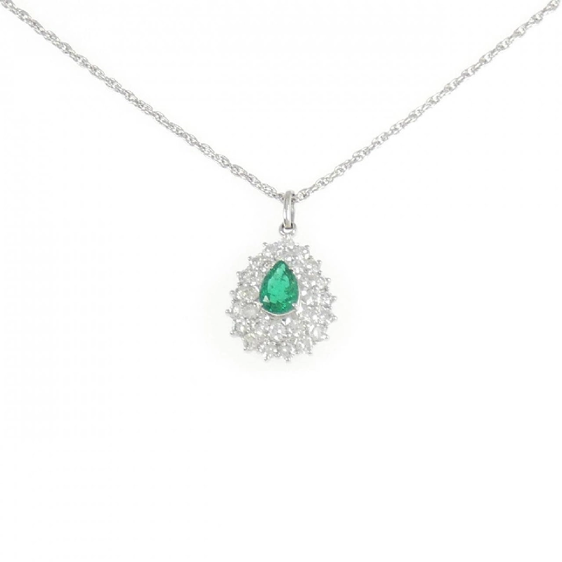 Dây chuyền ngọc lục bảo PT900/PT850 0.61CT - Hàng hiệu Authentic 859773