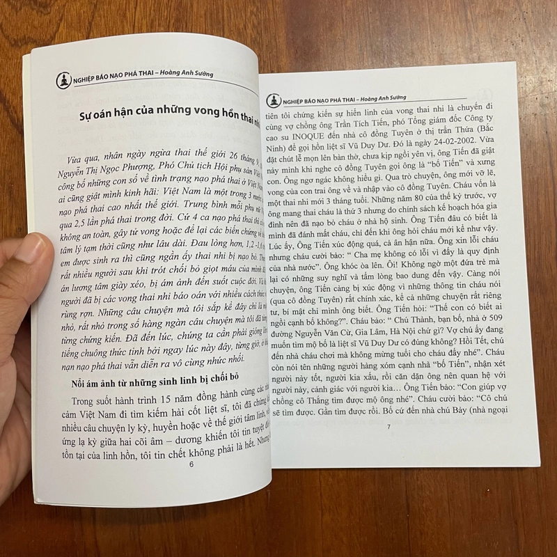 II Tựa sách: Nghiệp Báo Nạo Phá Thai - Hoành Anh Sướng 476210