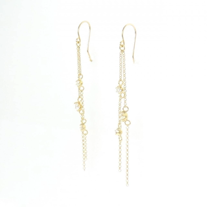 K18YG Bông tai kim cương 0.4CT - Hàng hiệu Chính hãng 868195