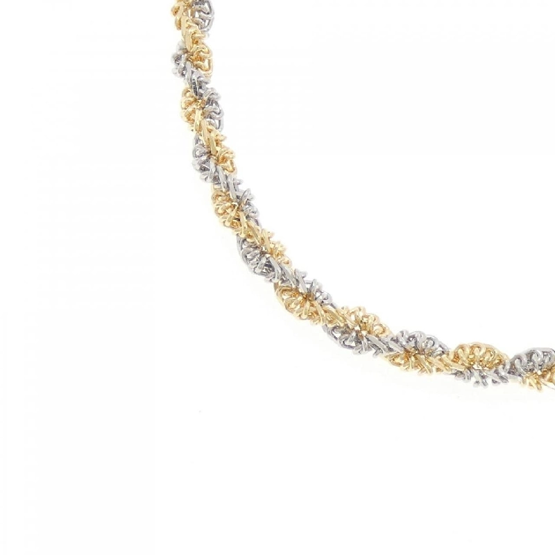 K18YG/PT850 Necklace - Hàng hiệu Authentic 865876