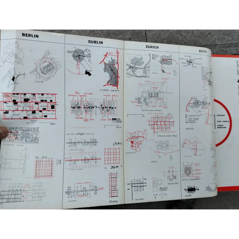 Tạp chí L'Achitecture d'Aujourdhui_Giá trị độc bản_Chủ đề đại học 1960 731850