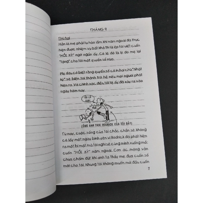 Nhật ký chú bé nhút nhát 2 "Luật" của Rodrick mới 90% bẩn bìa, ố nhẹ 2014 HCM1712 Jeff Kinney VĂN HỌC 918454