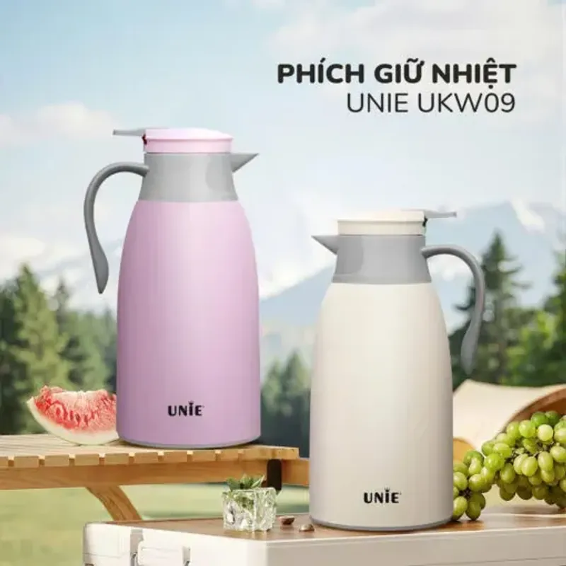 🟦 PHÍCH GIỮ NHIỆT UNIE UKW09-B – GIỮ NÓNG/LẠNH LÂU, GỌN NHẸ, BỀN ĐẸP 727799