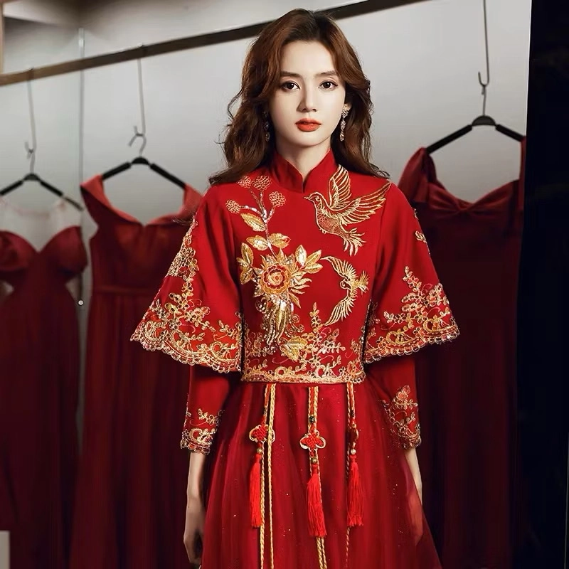 Thanh lý váy cô dâu truyền thống người Hoa 462995