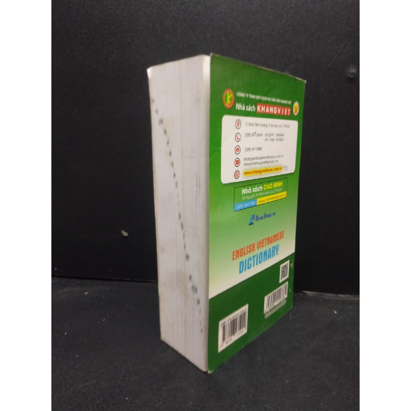 Từ điển Anh Việt 320.000 từ năm 2018 mới 80% bẩn ố nhẹ HCM0203 913554