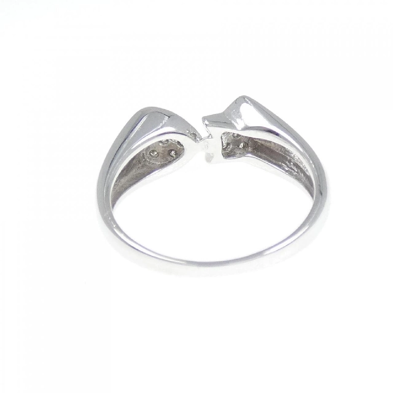 Nhẫn kim cương hình trái tim và ngôi sao K18WG 0.12CT - Hàng hiệu Chính hãng 859106