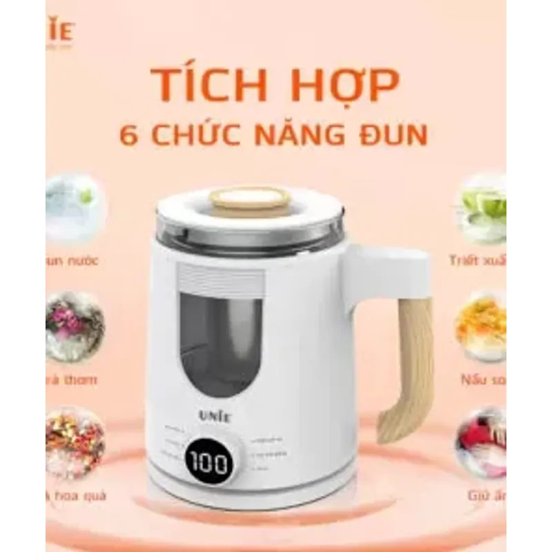 ẤM SIÊU TỐC ĐA NĂNG 6IN1 UNIE UEK1081W 594555
