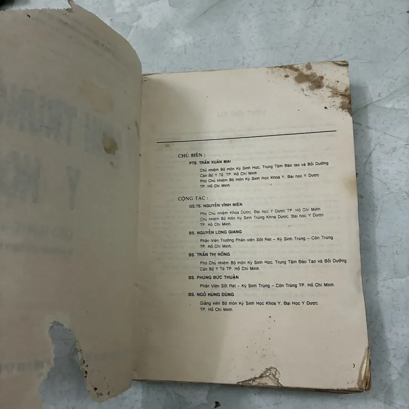 Ký sinh trùng y học - 1994s 1013090