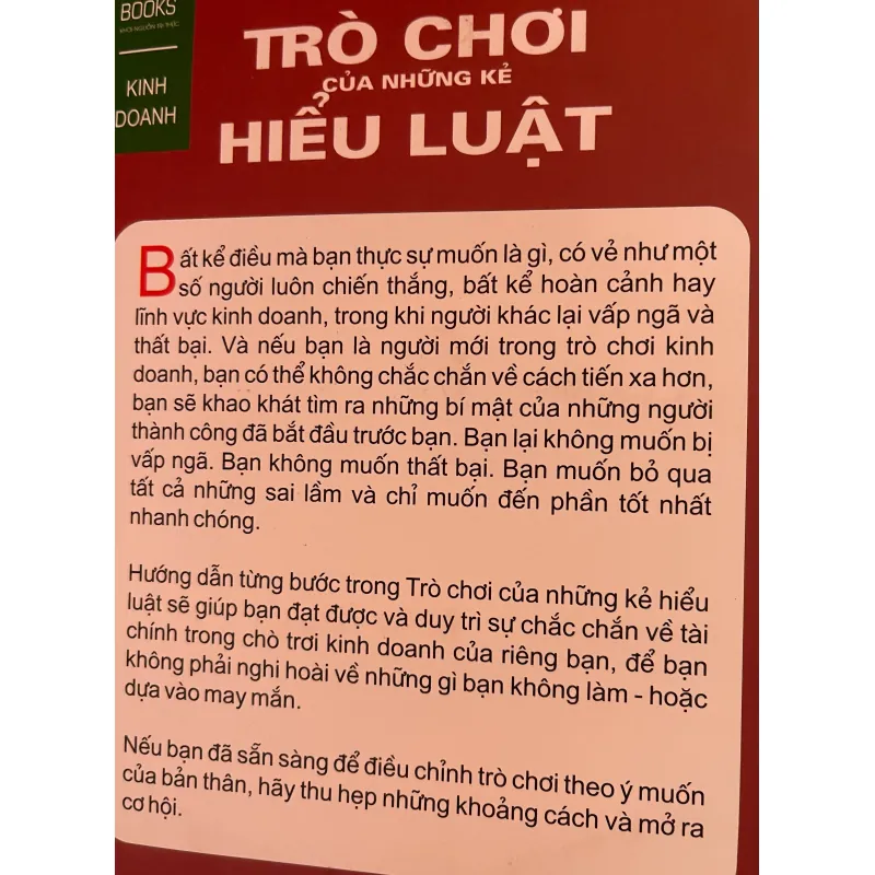 Trò Chơi Của Những Kẻ Hiểu Luật - Mới 100% 697981