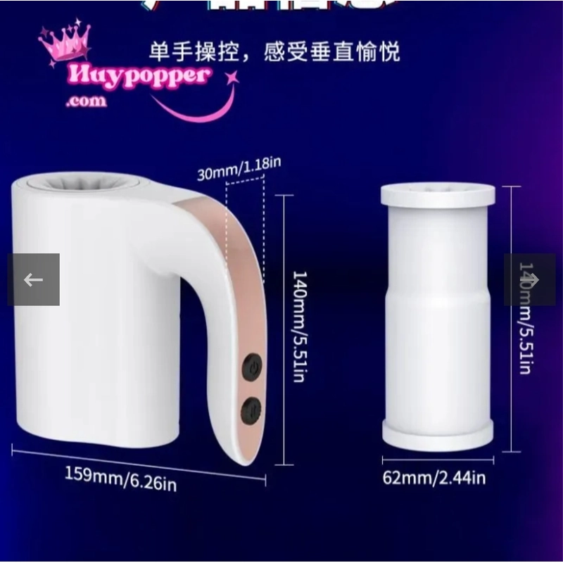 Máy Massage Tự Động Turbo Sucker 
Kích thước nhỏ gọn như 1 máy sấy cầm tay  534221