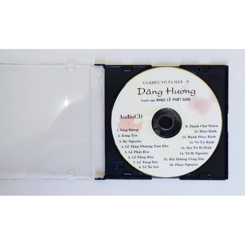 Đĩa Audio CD Ca khúc Võ Tá Hân 9 - Dâng Hương 71660