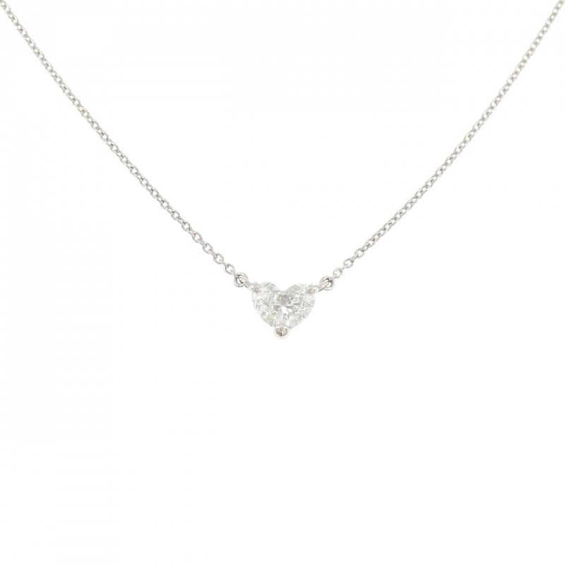 Dây chuyền kim cương PT900/PT850 0.385CT D VS2 hình trái tim - Hàng hiệu Chính hãng 872407