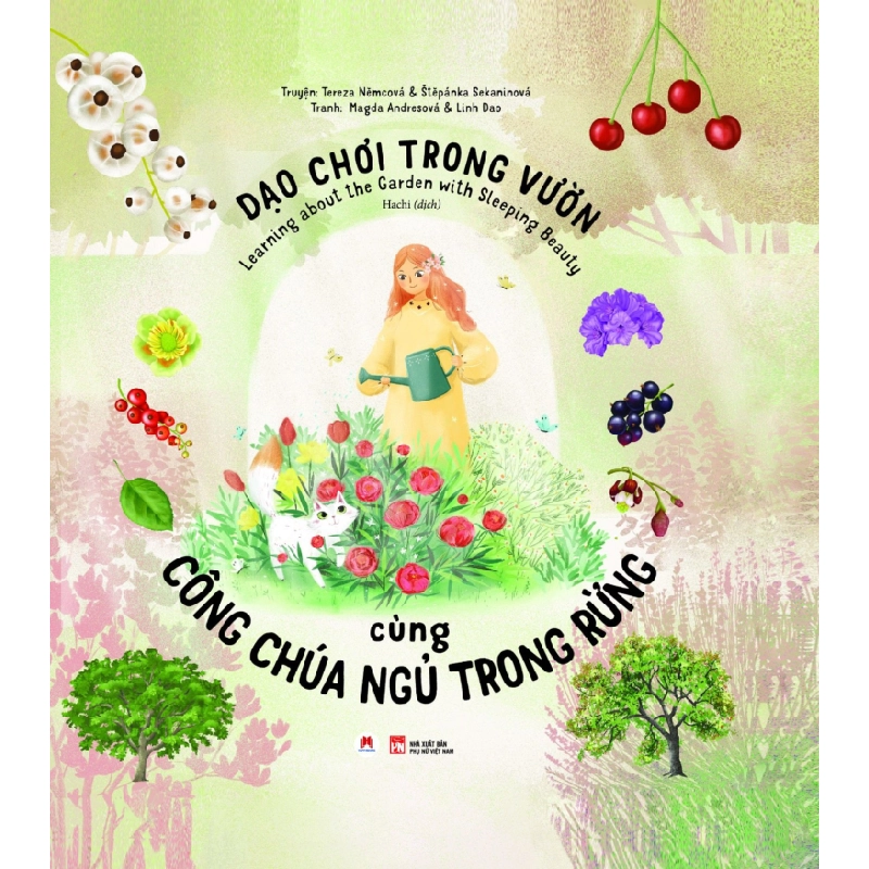 Dạo chơi trong vườn cùng công chúa ngủ trong rừng (HH) Mới 100% HCM.PO Độc quyền - Thiếu nhi 345455