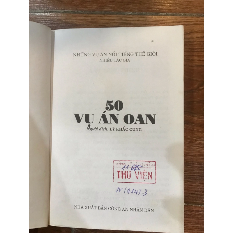 50 vụ án oan  (9) 501666