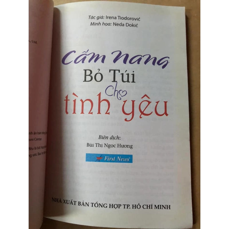 Sách Cẩm nang bỏ túi cho tình yêu 305448