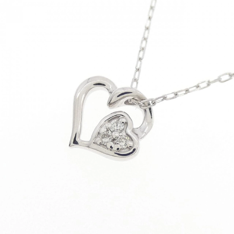 4゜C Hình trái tim Kim cương Dây chuyền - Hàng hiệu Chính hãng 843384